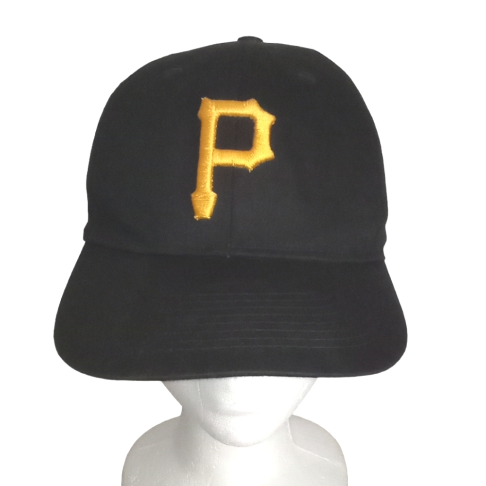 Pittsburgh Pirates OC Sports Youth Adjustable Black Strapback MLB Cap